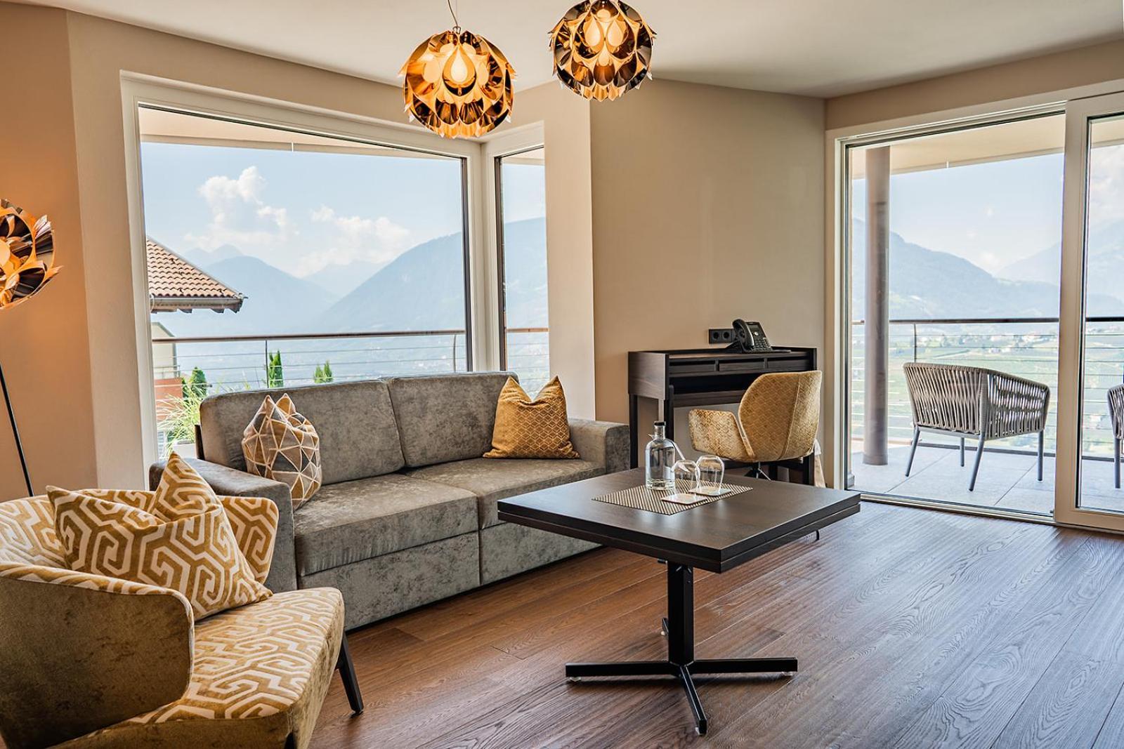 Prunner Luxury Suites - Adults Only Schenna Exteriér fotografie