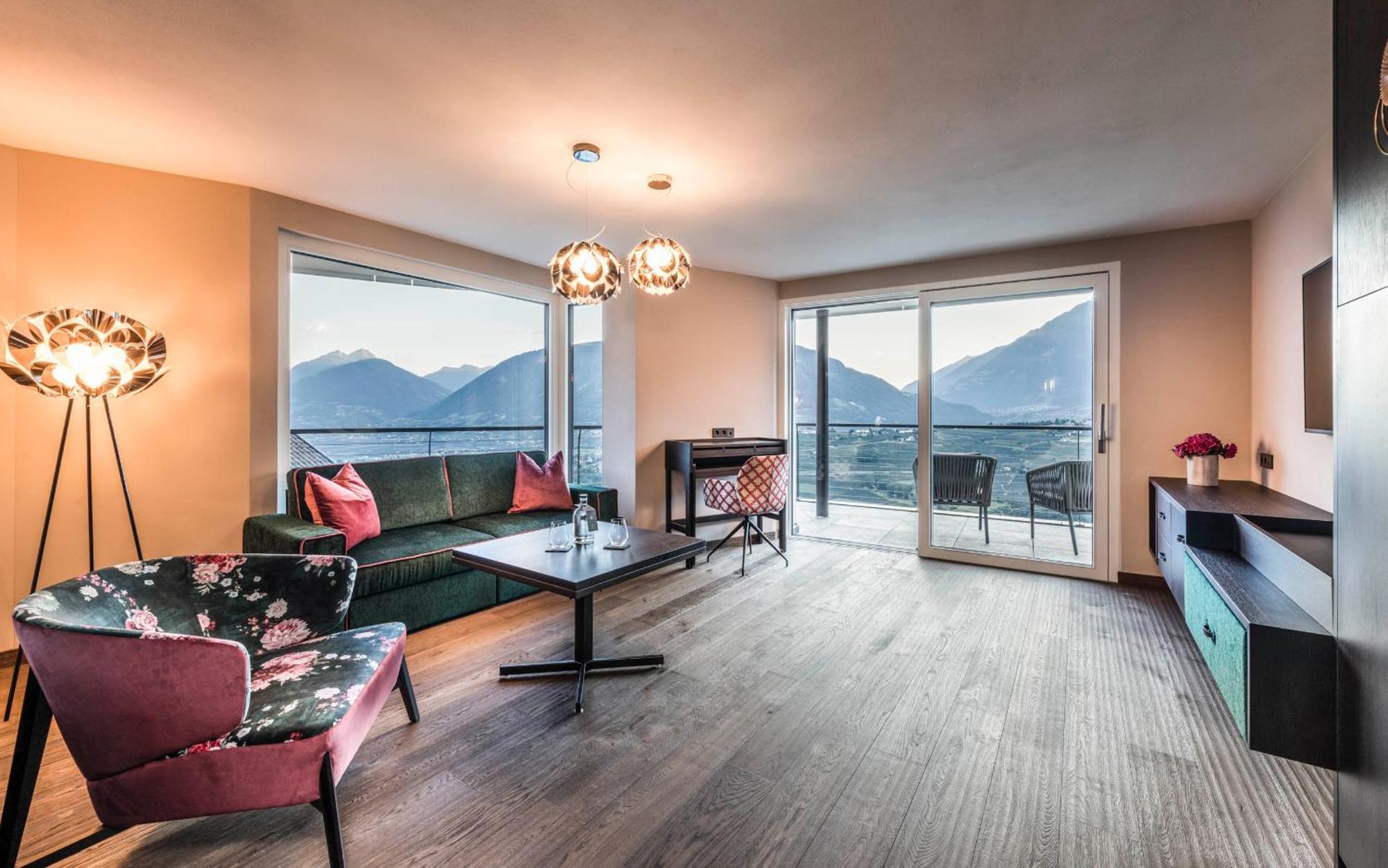 Prunner Luxury Suites - Adults Only Schenna Pokoj fotografie